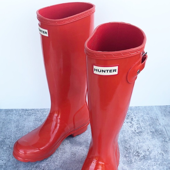 Hunter Rain Boots Size 5 - Picture 2 of 8